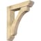 Ekena Millwork Legacy Slat Rough Sawn Bracket w/ Offset Brace, Douglas Fir, 6"W x 26"D x 30"H BKT0604X26X30LEC06RDF - alternate 1